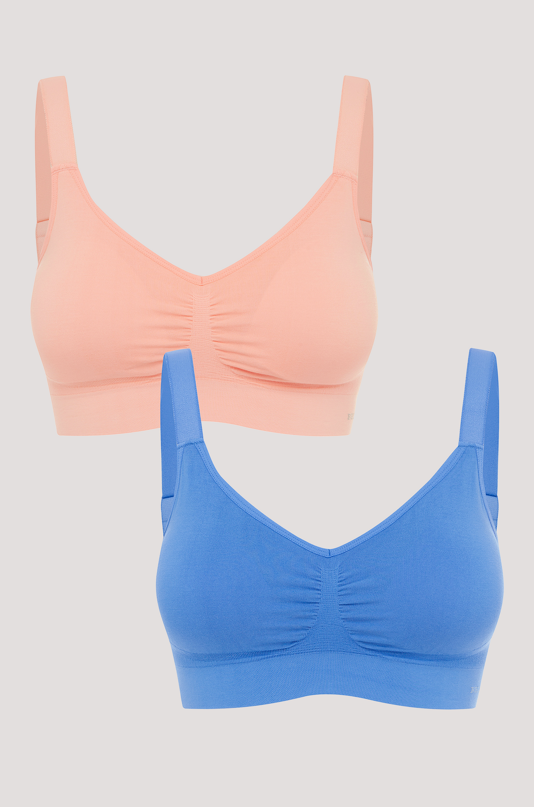Bella Bamboo Ultimate Adjustable Crop Bra 2pk | NO RETURNS