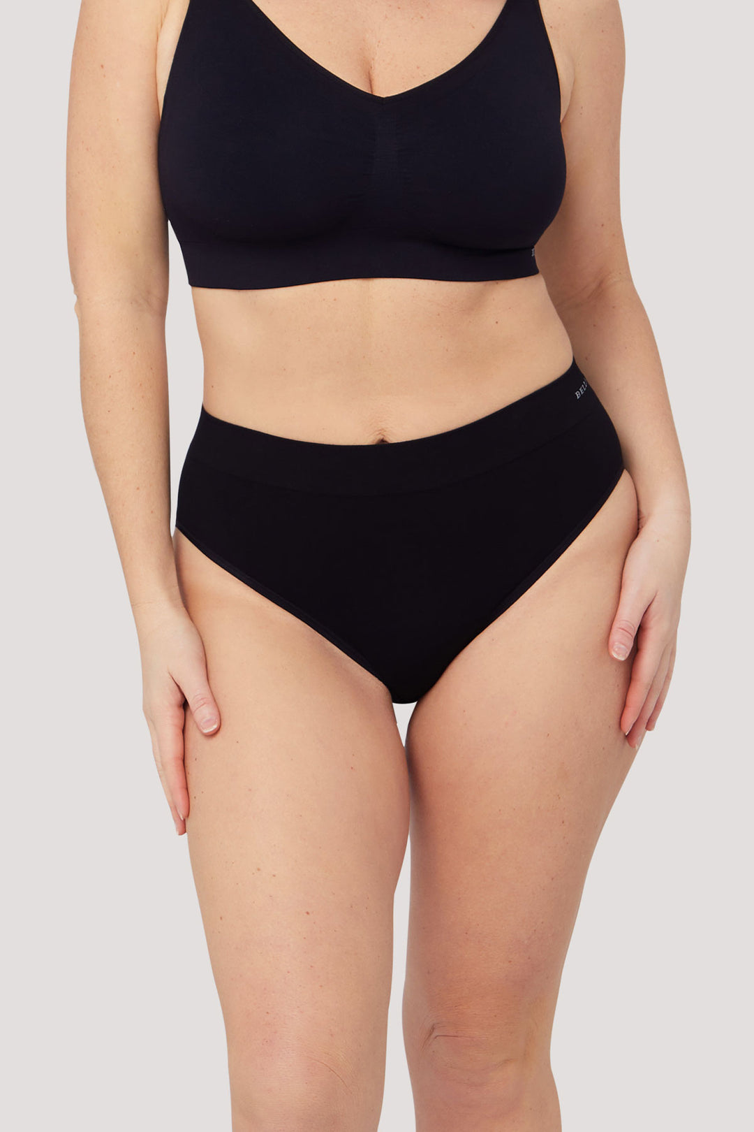 Women's Bamboo Underwear I Two Pack I Sustainable Underwear I Bella Bodies UK I Black | Front