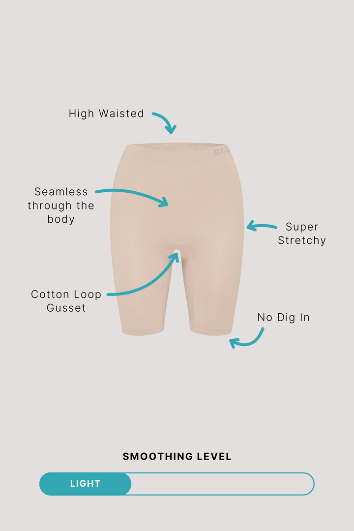 Women's underwear Anti Chafing Shorts | Bella Bodies UK | Key Points