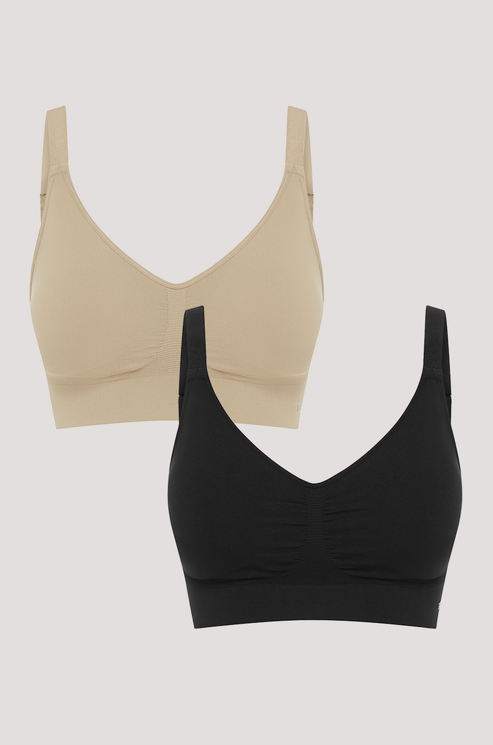 EasyFit Adjustable Travel Bra 2pk | NO RETURNS