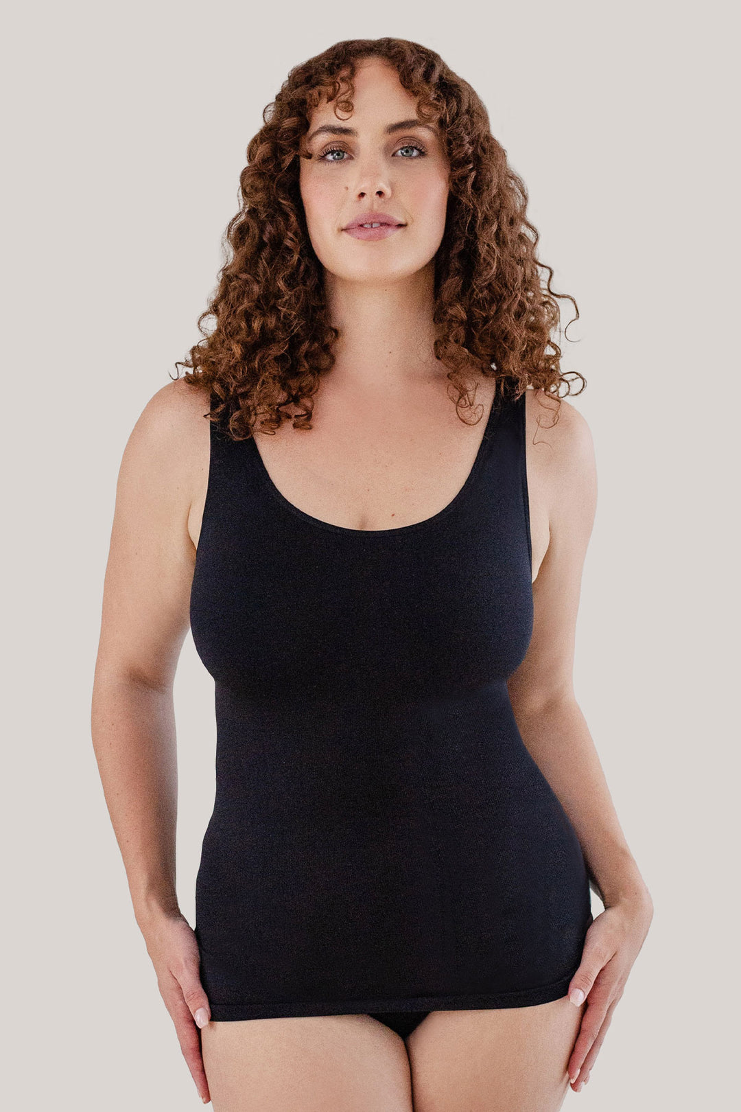 Women's shaping vest 3pk | Bella Bodies UK | Black